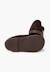 Babies en suède avec fermeture à boucle pour filles Gris+Marron 9 - vertbaudet enfant 