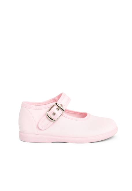 Chaussures en toile avec fermeture à boucle Aigue-marine+Blanc+Bleu marine+Écru+Fucsia+Gris+Jaune citron+Rose 40 - vertbaudet enfant 