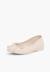 Ballerines pour fille  en toile avec ruban Blanc+Bleu marine+Écru+Fucsia+Gris+Rose pâle+Rouge+Sable 39 - vertbaudet enfant 