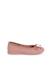 Ballerines pour fille  en toile avec ruban Blanc+Bleu marine+Écru+Fucsia+Gris+Rose pâle+Rouge+Sable 28 - vertbaudet enfant 