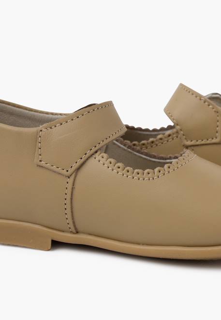 Chaussures babies à boucle en cuir Camel 6 - vertbaudet enfant 