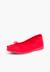 Ballerines pour fille  en toile avec ruban Blanc+Bleu marine+Écru+Fucsia+Gris+Rose pâle+Rouge+Sable 34 - vertbaudet enfant 