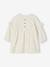 Ensemble naissance robe + bandeau imprimés coeurs écru 2 - vertbaudet enfant 
