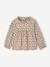 T-Shirt bébé imprimé manches longues taupe 1 - vertbaudet enfant 
