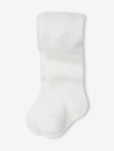 Ensemble naissance robe imprimée à fleurs + collants écru 3 - vertbaudet enfant 