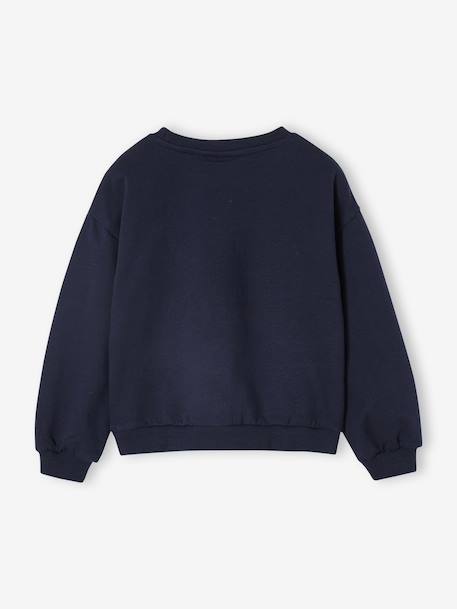 Sweat de Noël fille Disney Lilo & Stitch marine 2 - vertbaudet enfant 