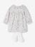 Ensemble naissance robe imprimée à fleurs + collants écru 4 - vertbaudet enfant 