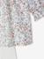 Ensemble naissance robe imprimée à fleurs + collants écru 6 - vertbaudet enfant 