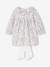 Ensemble naissance robe imprimée à fleurs + collants écru 1 - vertbaudet enfant 