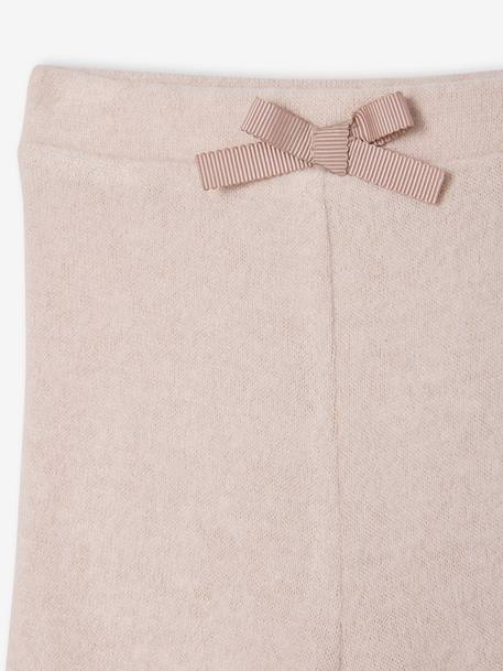 Pantalon naissance en tricot mauve 3 - vertbaudet enfant 