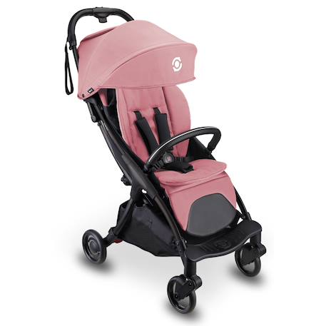 Poussette stroll•lite Rose pastel+Vert olive 1 - vertbaudet enfant 