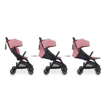 Poussette stroll•lite Rose pastel+Vert olive 2 - vertbaudet enfant 