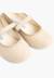 Chaussures babies en lin à scratch fin pour filles Aigue-marine+Blanc+Bleu de france+Bleu marine+Gris+Kaki+Rose+Sable 46 - vertbaudet enfant 