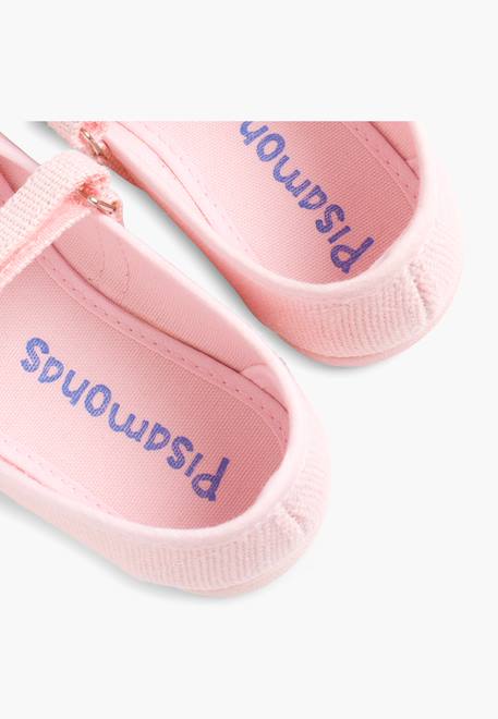 Chaussures babies en lin à scratch fin pour filles Aigue-marine+Blanc+Bleu de france+Bleu marine+Gris+Kaki+Rose+Sable 40 - vertbaudet enfant 