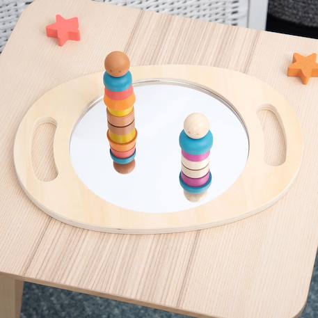 Miroir xl auto réfléchissant Multi-coloured 2 - vertbaudet enfant 