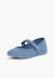 Chaussures babies en lin à scratch fin pour filles Aigue-marine+Blanc+Bleu de france+Bleu marine+Gris+Sable 14 - vertbaudet enfant 
