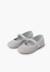 Chaussures babies en lin à scratch fin pour filles Aigue-marine+Blanc+Bleu de france+Bleu marine+Gris+Sable 26 - vertbaudet enfant 