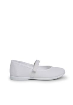 Chaussures-Chaussures babies en lin à scratch fin pour filles