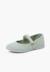 Chaussures babies en lin à scratch fin pour filles Aigue-marine+Blanc+Bleu de france+Bleu marine+Gris+Kaki+Rose+Sable 2 - vertbaudet enfant 
