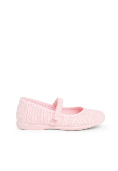 Chaussures babies en lin à scratch fin pour filles Aigue-marine+Blanc+Bleu de france+Bleu marine+Gris+Kaki+Rose+Sable 35 - vertbaudet enfant 