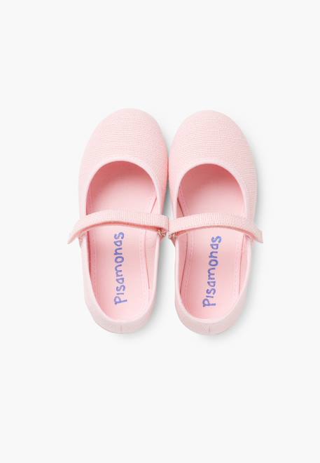 Chaussures babies en lin à scratch fin pour filles Aigue-marine+Blanc+Bleu de france+Bleu marine+Gris+Kaki+Rose+Sable 39 - vertbaudet enfant 
