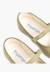 Chaussures babies en lin à scratch fin pour filles Aigue-marine+Blanc+Bleu de france+Bleu marine+Gris+Kaki+Rose+Sable 34 - vertbaudet enfant 