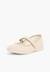 Chaussures babies en lin à scratch fin pour filles Aigue-marine+Blanc+Bleu de france+Bleu marine+Gris+Sable 30 - vertbaudet enfant 