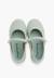 Chaussures babies en lin à scratch fin pour filles Aigue-marine+Blanc+Bleu de france+Bleu marine+Gris+Kaki+Rose+Sable 5 - vertbaudet enfant 