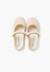 Chaussures babies en lin à scratch fin pour filles Aigue-marine+Blanc+Bleu de france+Bleu marine+Gris+Kaki+Rose+Sable 45 - vertbaudet enfant 