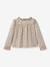 Blouse imprimée fille Ecru imprimé 2 - vertbaudet enfant 