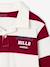 Polo Rayures Fils-Teints Garçon bordeaux 3 - vertbaudet enfant 