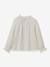 Blouse fille en gaze de coton écru 2 - vertbaudet enfant 