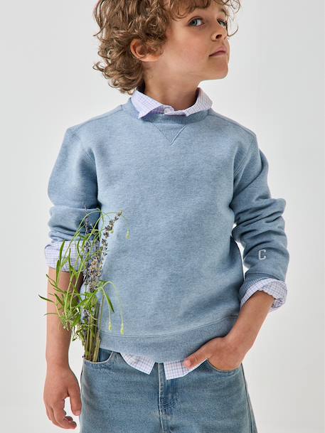 Sweat garçon bleu ciel 2 - vertbaudet enfant 