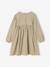 Robe vichy à volants fille carreaux gris+olive 8 - vertbaudet enfant 