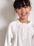 Blouse fille en gaze de coton écru 4 - vertbaudet enfant 
