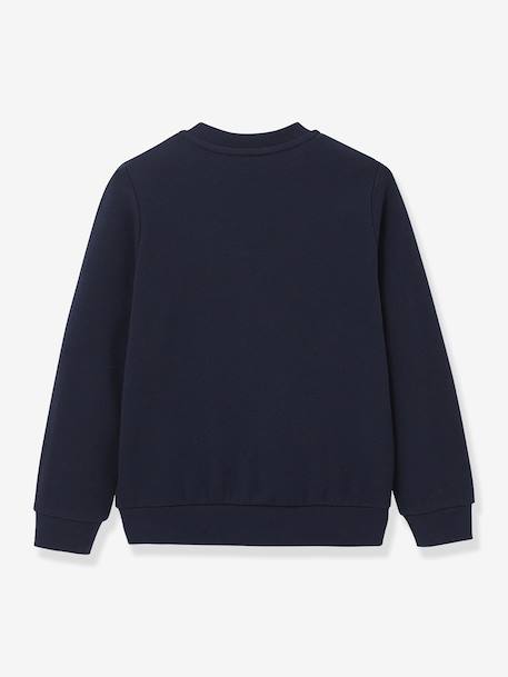 Cardigan fille en molleton coton biologique marine 2 - vertbaudet enfant 