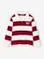 Polo Rayures Fils-Teints Garçon bordeaux 1 - vertbaudet enfant 