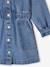Robe en jean fille bleu moyen 3 - vertbaudet enfant 