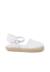 Espadrilles brodées à boucle Blanc+Bleu marine+Écru+Lilas+Rose 1 - vertbaudet enfant 