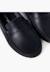 Mocassins en cuir Bleu marine+Marron 6 - vertbaudet enfant 