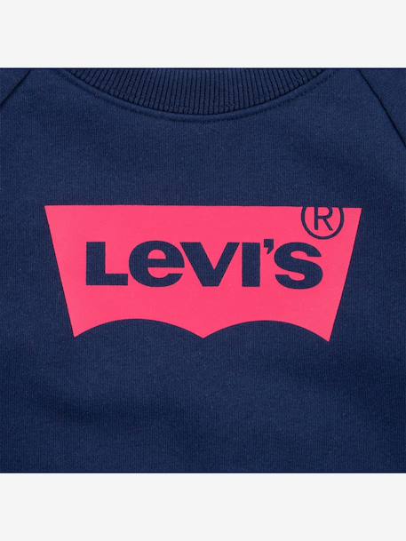 Sweat col rond Batwing LEVI'S marine 3 - vertbaudet enfant 