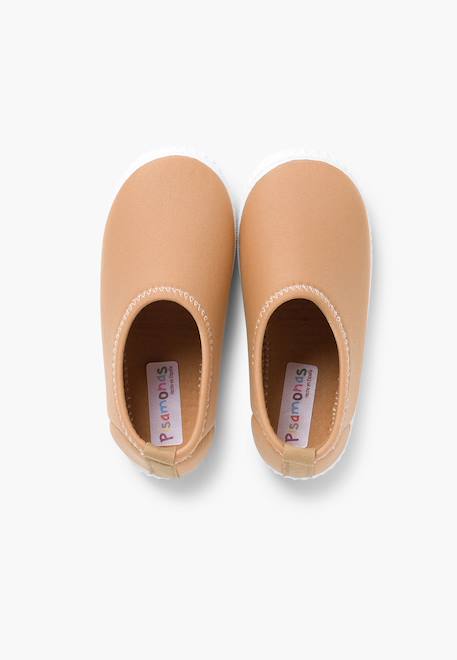 Tennis pour enfants style néoprène Bleu marine+Brun+Fucsia 10 - vertbaudet enfant 
