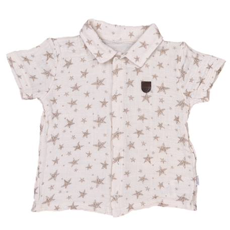 Ensemble t-shirt et short bébé en coton biologique sacha Multicolore 4 - vertbaudet enfant 