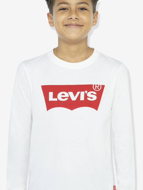 T-shirt Batwing LEVI'S manches longues blanc+bleu 2 - vertbaudet enfant 