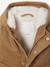 Manteau bébé en velours côtelé avec doublure en fausse fourrure caramel 5 - vertbaudet enfant 