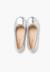 Ballerines de couleurs pour fille  en cuir Argent+Bleu marine+Rouge 5 - vertbaudet enfant 