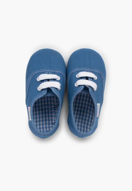 Baskets enfant avec lacets Blanc+Bleu marine+Bleu moyen+Gris+Rouge+Vert menthe 17 - vertbaudet enfant 