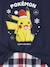 Pyjama de Noël garçon Pokemon marine/carreaux 4 - vertbaudet enfant 