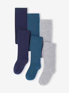 Lot de 3 paires de collants fille  - vertbaudet enfant