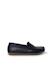 Mocassins en cuir Bleu marine+Marron 1 - vertbaudet enfant 